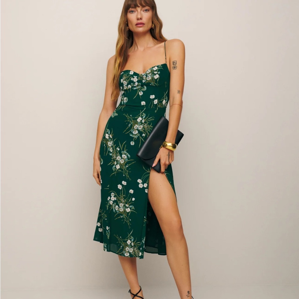 Reformation Juliette Midi Dress Size 4